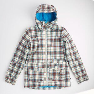 Burton Plaid Snowbaord / SKi Jacket Medium